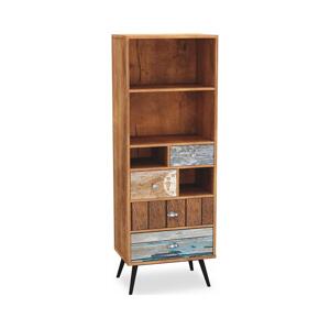 Halmar Knihovna MEZO 180x60 cm dub wotan