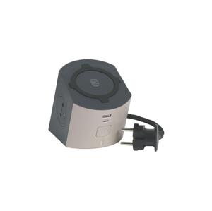 LEGRAND Legrand 049402-Rozboč. zásuvka s vyp. 2Z Typ E +USB-A+USB-C a bezdr. nab. 10W 2m