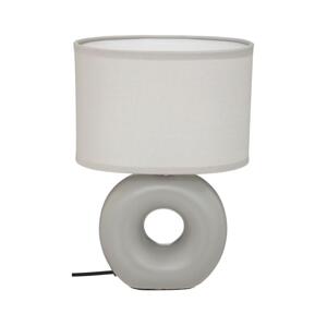 Atmosphera Atmosphera - Stolní lampa BARU 1xE14/40W/230V šedá