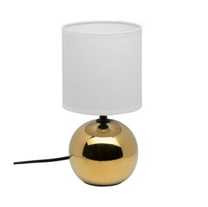 Atmosphera Atmosphera - Stolní lampa TIMÉO 1xE14/60W/230V zlatá/bílá