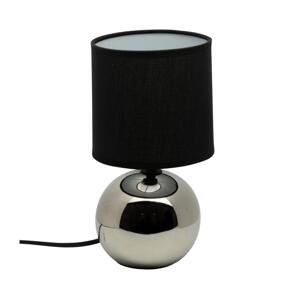 Atmosphera Atmosphera - Stolní lampa TIMÉO 1xE14/60W/230V lesklý chrom/černá