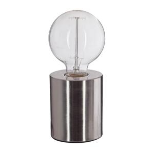Atmosphera Atmosphera - Stolní lampa SABA 1xE27/40W/230V stříbrná