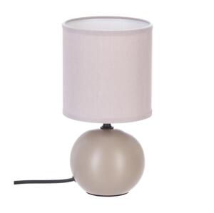 Atmosphera Atmosphera - Stolní lampa TIMÉO 1xE14/60W/230V taupe/krémová