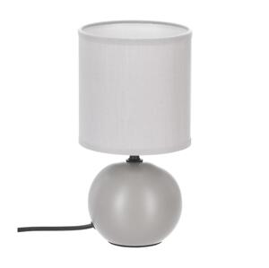 Atmosphera Atmosphera - Stolní lampa TIMÉO 1xE14/60W/230V šedá