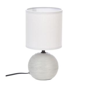 Atmosphera Atmosphera - Stolní lampa TIMÉO 1xE14/60W/230V šedá/bílá