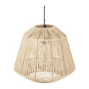 Atmosphera Atmosphera - Lustr na lanku JILY 1xE27/40W/230V juta béžová