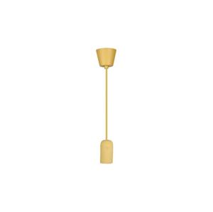 Napájecí kabel 1xE27/60W/230V beton/béžová