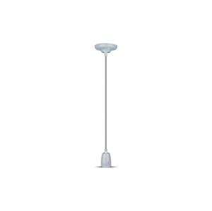 Napájecí kabel 1xE27/60W/230V šedá