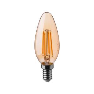 LED Žárovka FILAMENT AMBER E14/4W/230V 2200K