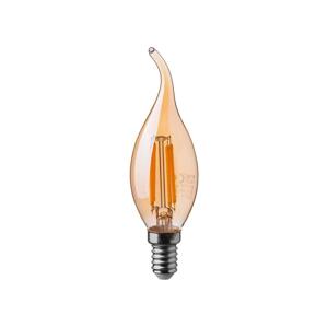 LED Žárovka FILAMENT AMBER E14/4W/230V 2200K