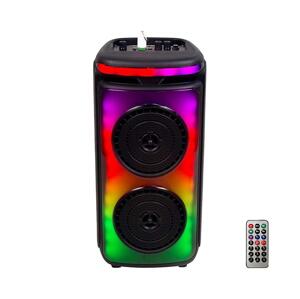 LED RGB Nabíjecí reproduktor s mikrofonem 400W/2400 mAh