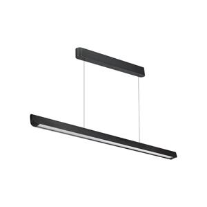 LED Lustr na lanku LED/36W/230V 3000/4000/6400K černá