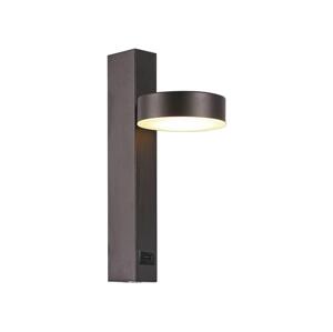 LED Nástěnné bodové svítidlo s USB portem LED/8W/230V 3000K
