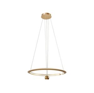 LED Lustr na lanku LED/45W/230V 3000K pr. 62 cm zlatá