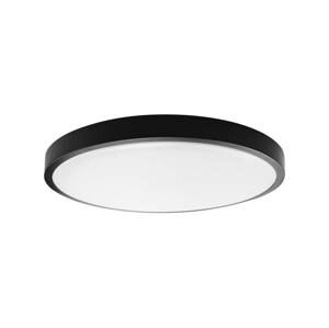 LED Koupelnové stropní svítidlo LED/18W/230V IP44 6500K pr. 25 cm černá