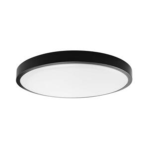 LED Koupelnové stropní svítidlo LED/24W/230V IP44 6500K pr. 29 cm černá