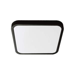 LED Koupelnové stropní svítidlo LED/18W/230V IP44 3000K 25x25 cm černá