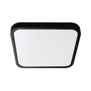 LED Koupelnové stropní svítidlo LED/18W/230V IP44 6500K 25x25 cm černá