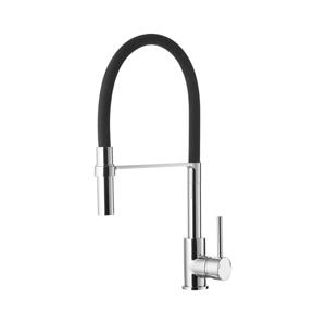 ALVEUS ALVEUS 1129024 - Dřezová baterie s flexibilním ramínkem ELIA 45 cm chrom/černá