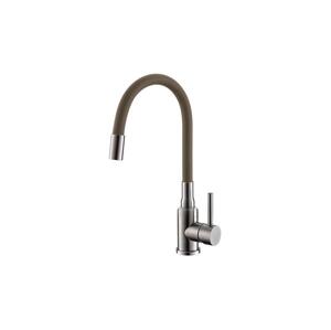 ALVEUS ALVEUS 1144428 -Dřezová baterie s flexibilním ramínkem MINTAS 34 cm chrom/béžová