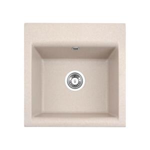 ALVEUS ALVEUS 1149111 - Kuchyňský dřez GEM 50x50 cm béžová