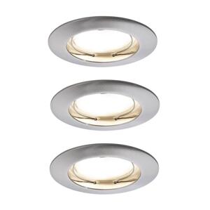 Paulmann Paulmann 92827 - SADA 3xLED/7W Stmívatelné podhledové svítidlo COIN 230V
