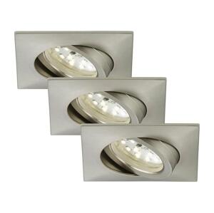 Briloner Briloner 7210-032 -SADA 3x LED Podhledové svítidlo ATTACH LED/5W/230V IP23 chrom