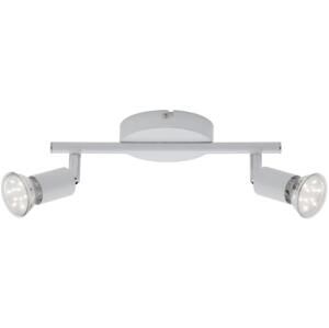 Briloner Briloner 2767-026 - LED Bodové svítidlo 2xGU10/6W/230V bílá