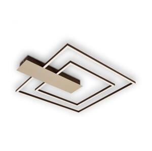 Briloner Briloner 3545-017 - LED Stmívatelné stropní svítidlo NICO LED/25W/230V zlatá