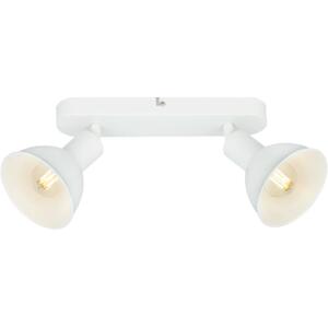 Briloner Briloner 2674-026 - Bodové svítidlo RETRO 2xE14/25W/230V bílá
