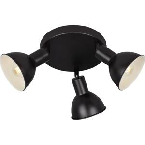 Briloner Briloner 2674-035 - Bodové svítidlo RETRO 3xE14/25W/230V černá