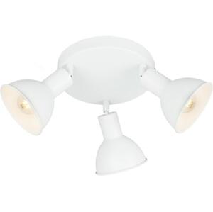 Briloner Briloner 2674-036 - Bodové svítidlo RETRO 3xE14/25W/230V bílá