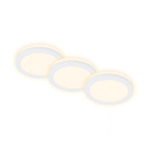 Briloner Briloner 7055-036 - SADA 3x LED Koupelnové podhledové svítidlo LED/3W/230V IP44