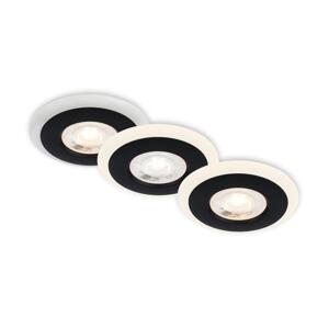 Briloner Briloner 7039-035 - SADA 3x LED Koupelnové podhledové svítidlo LED/5W/230V IP44