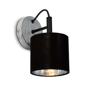 Briloner Briloner 2737-014 - Nástěnné svítidlo SILVER CRAFTED 1xE14/25W/230V