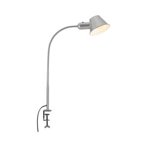 Brilo Brilo - Stolní flexibilní lampa s klipem 1xE27/10W/230V stříbrná