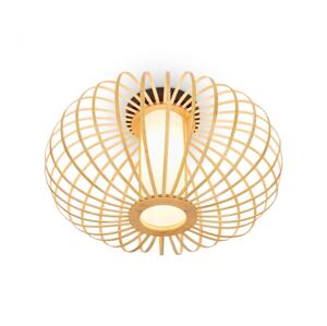 Briloner Briloner 3759011 - Stropní svítidlo 1xE27/10W/230V pr. 40 cm bambus