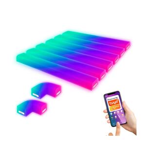 Brilo Brilo - LED RGBIC Stm. magnetická světelná lišta Smart LED/24W/230V Wi-Fi Tuya