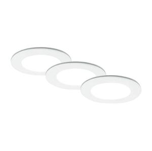 Brilo - SADA 3x LED Koupelnové podhledové svítidlo LED/4W/230V IP44 bílá 7599036