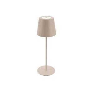 Briloner Briloner 7508011 - LED Stm. nabíjecí stolní lampa LED/2,5W/5V IP44 béžová