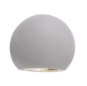 Deko-Light Deko-Light 341177 - Nástěnné svítidlo OSANO 1xG9/25W/230V beton