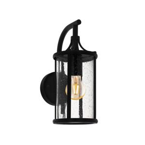 Eglo Eglo 79572 - Venkovní nástěnné svítidlo SANTA FLAVIA 1xE27/60W/230V IP44 černá