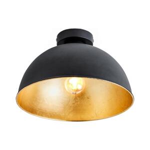 B.K. Licht B.K. Licht 1322 - Stropní svítidlo 1xE27/60W/230V černá/zlatá