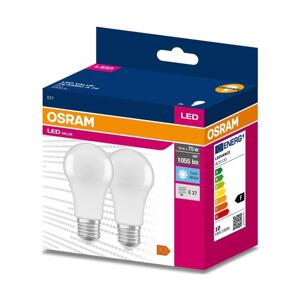 Osram 2PAK LED žárovka LED E27 A60 10W = 75W 1055lm 4000K Neutrální bílá 200° VALUE OSRVALU7427