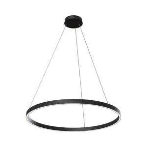 Maytoni Maytoni MOD058PL-L42B3K - LED Lustr na lanku RIM LED/51W/230V pr. 80 cm černá