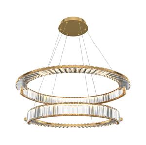 Maytoni Maytoni P097PL-L90G4K - LED Lustr na lanku KRONE LED/90W/230V pr. 80,5 cm zlatá