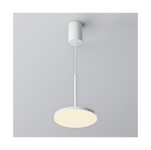 Maytoni Maytoni P076PL-L12W3K-W - LED Lustr na lanku PLATO LED/12W/230V 3000K bílá