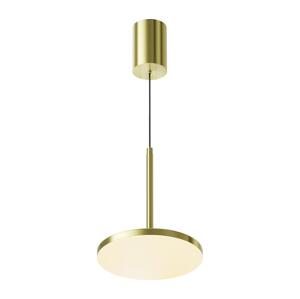 Maytoni Maytoni P076PL-L12W3K-BS - LED Lustr na lanku PLATO LED/12W/230V 3000K zlatá