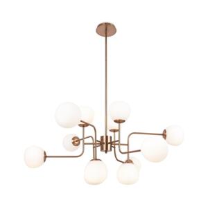 Maytoni Maytoni MOD221PL-12G - Lustr na tyči ERICH 12xE14/40W/230V měděná