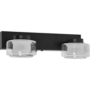 Ledvance Ledvance-LED Koupelnové nástěnné svítidlo ORBIS FLAME 2xLED/5,5W/230V IP44 černá